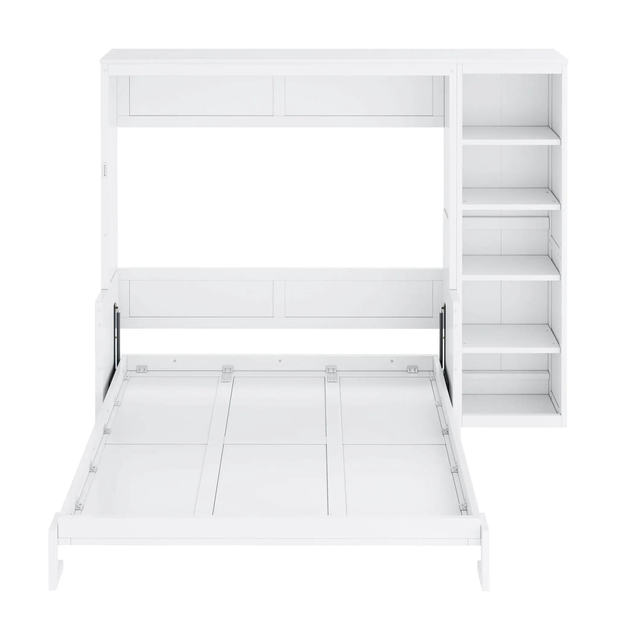 Sturdy Murphy Bed With Desk And Bookshelf by Unique Piece Furniture