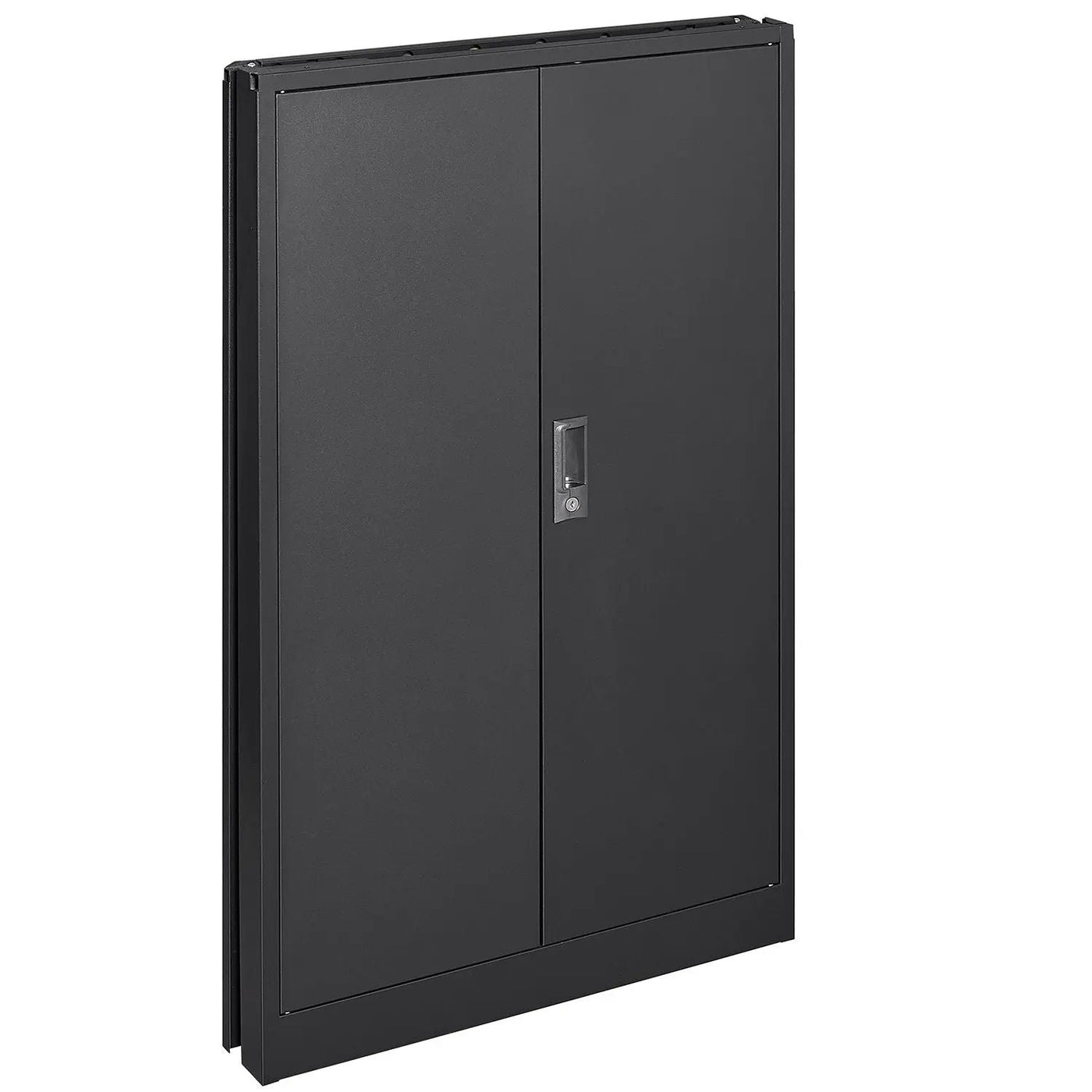 Metal Storage Cabinet With Locking Doors And Adjustable Shelf, Folding Filing Storage Cabinet, Folding Storage Locker Cabinet For Home Office, School, Garage by HouseOfZazla