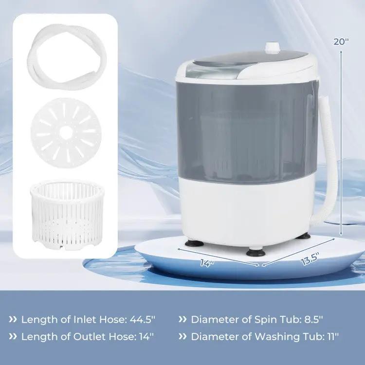 Semi-Automatic Mini Washer by DirectDeals