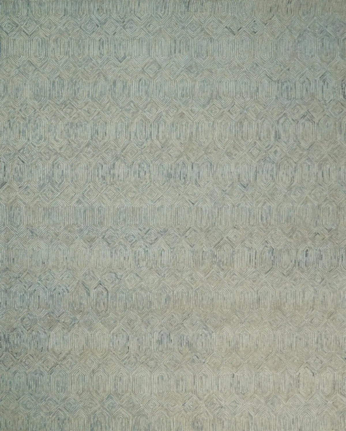 Beige Modern Style Hand Tufted Wool Area Rug by The Rug Decor