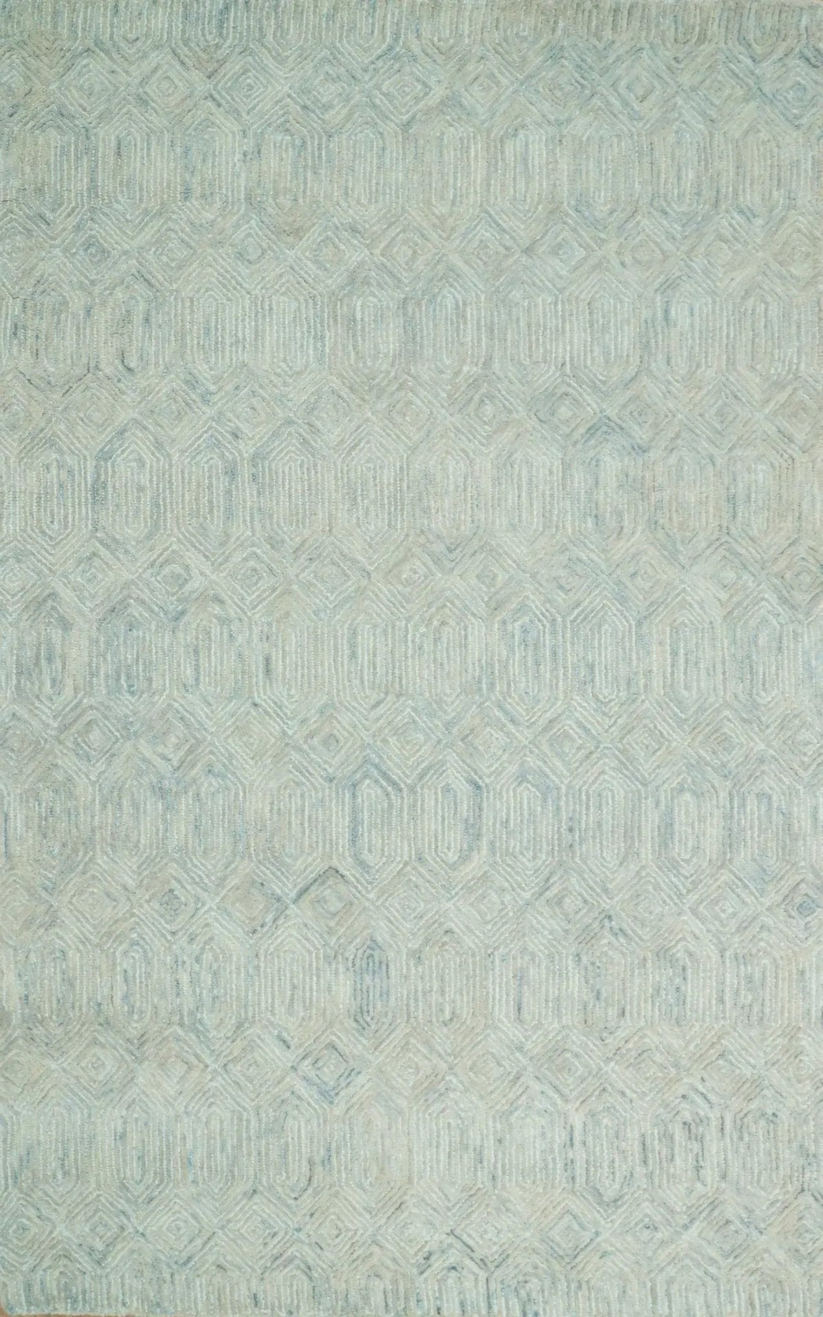Beige Modern Style Hand Tufted Wool Area Rug by The Rug Decor