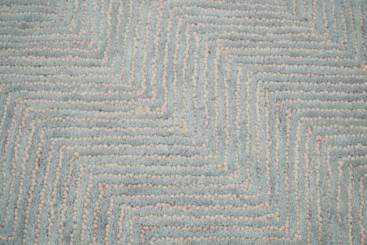 Gray Modern Style Hand Tufted Wool Area Rug by The Rug Decor