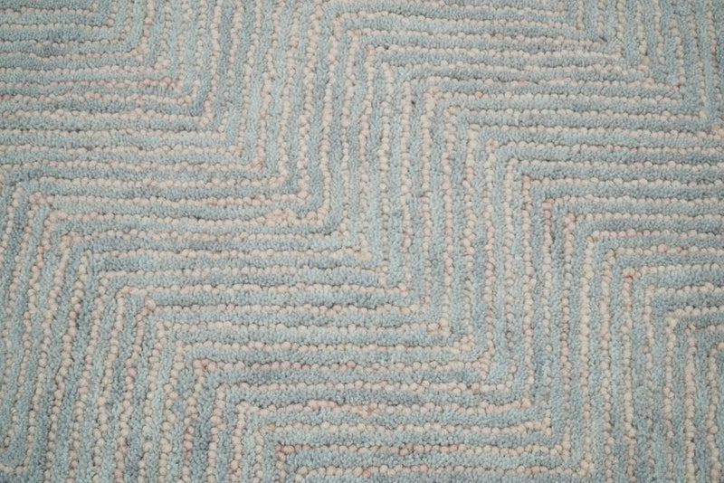 Gray Modern Style Hand Tufted Wool Area Rug by The Rug Decor