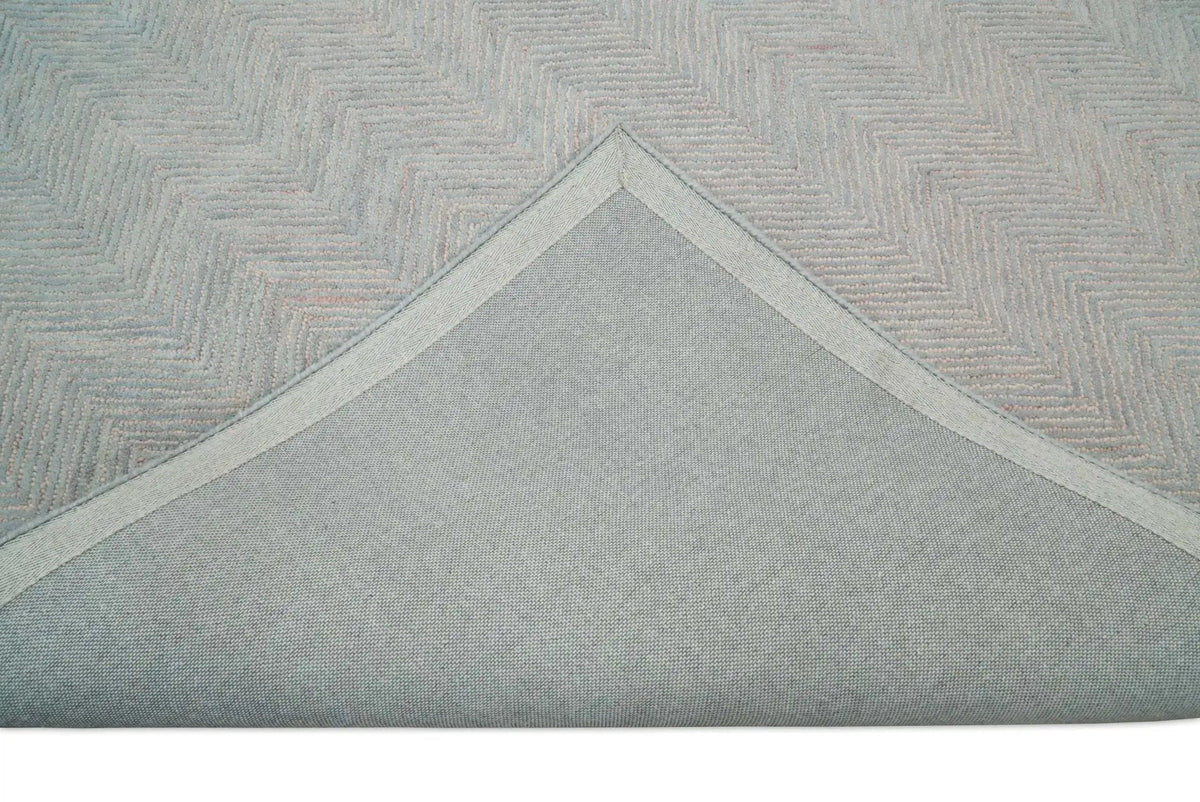 Gray Modern Style Hand Tufted Wool Area Rug by The Rug Decor