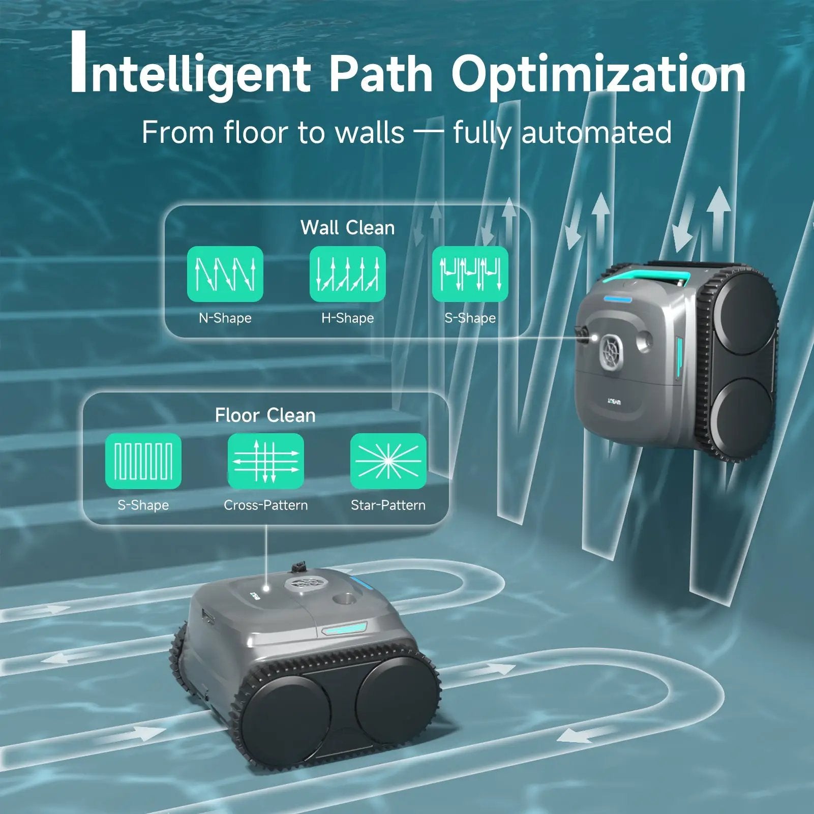 (2026 Upgrade) WYBOT C2 Cordless Robotic Pool Cleaner by WYBOT