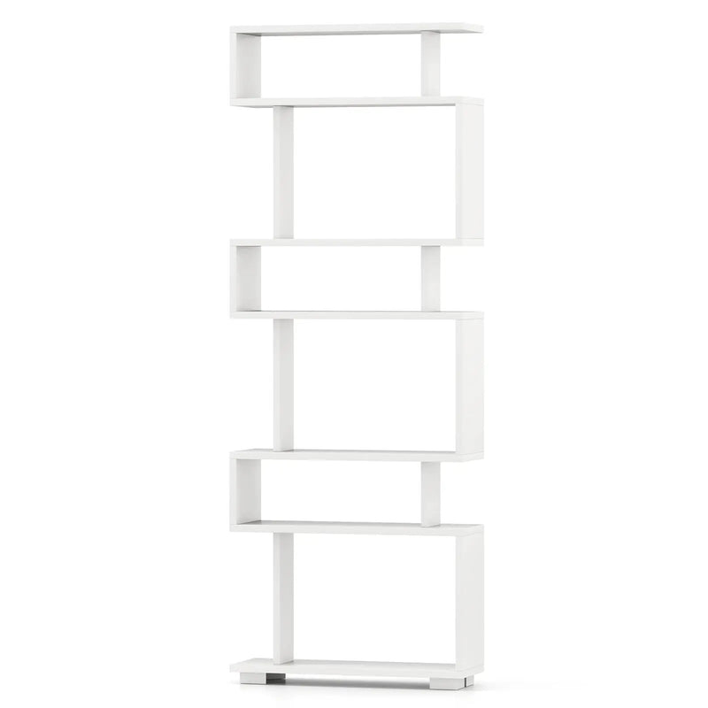 6-Tier Bookcase with Anti-Tipping Kit by DirectDeals