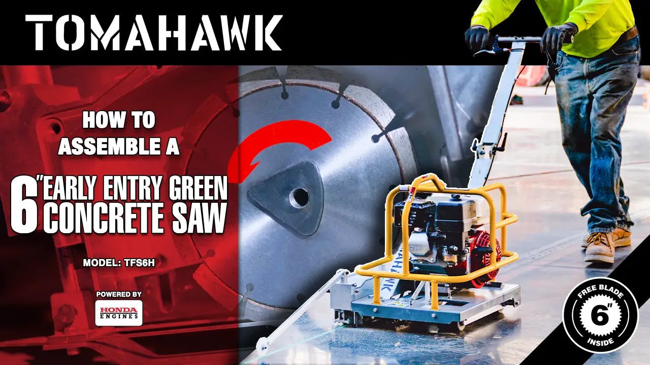 6" XP Purple Series Diamond Premium Hard Concrete Saw Blade by Tomahawk Power