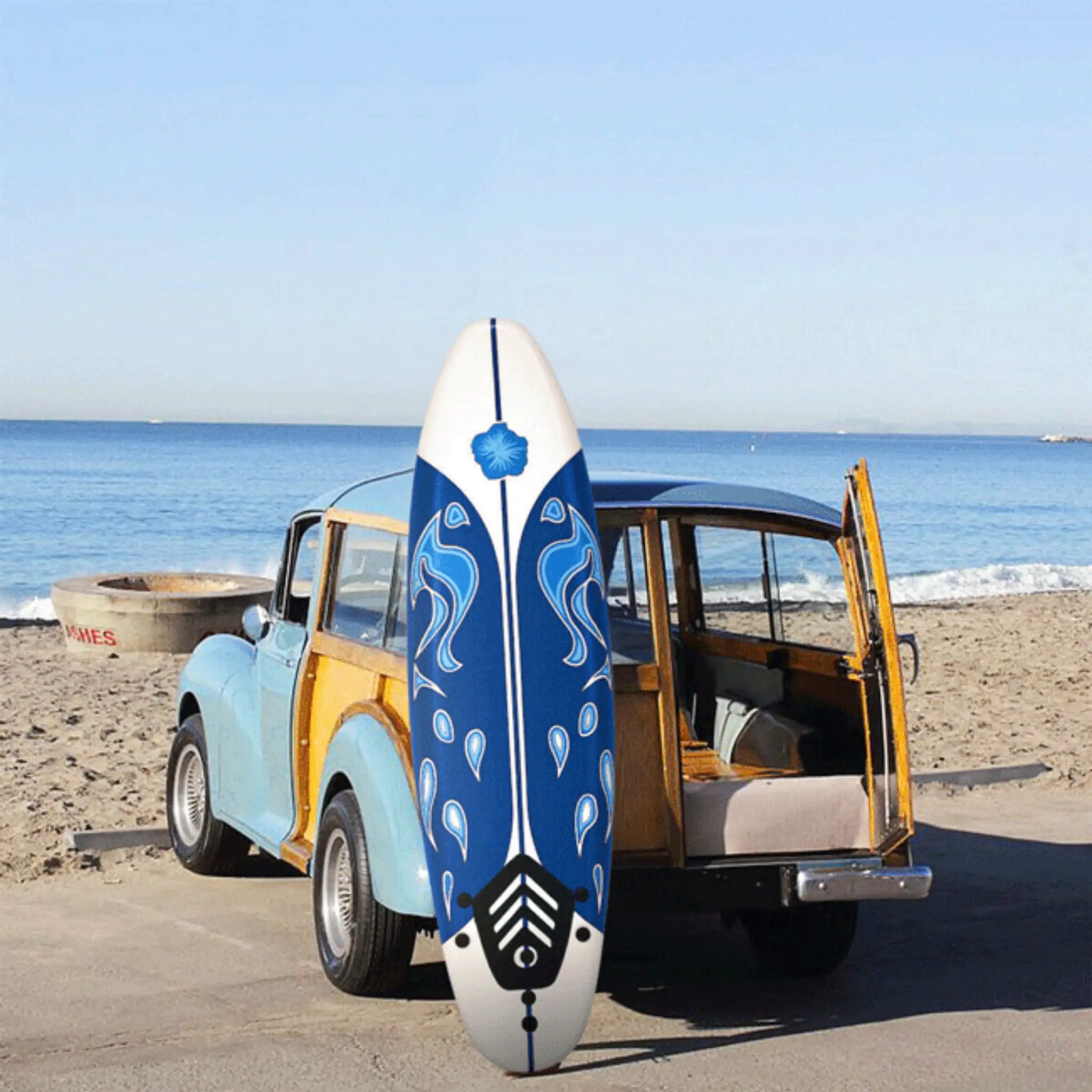 6FT Inflatable Blow Up Stand Up Paddle SUP Surfboard (SAK94461) by SAKSBY WHOLESALE
