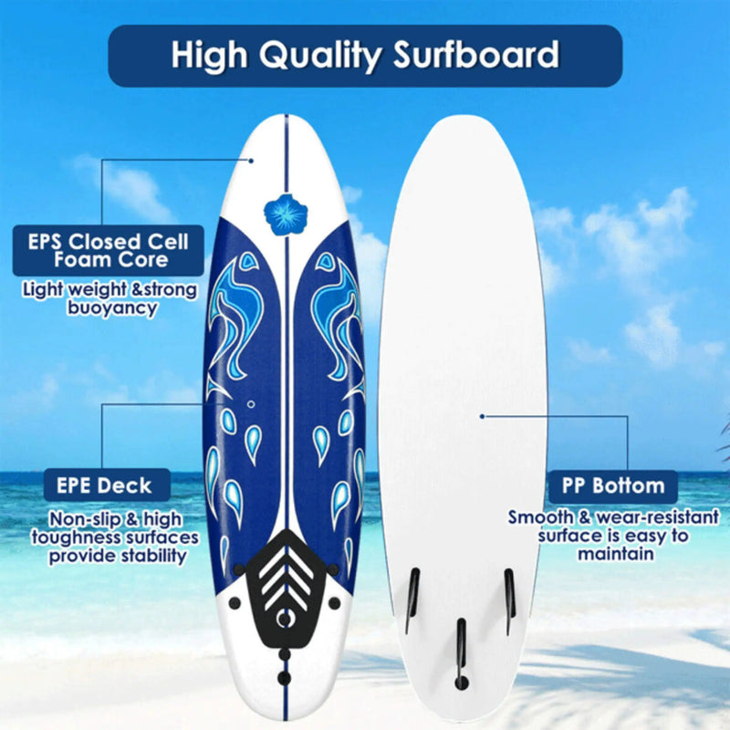 6FT Inflatable Blow Up Stand Up Paddle SUP Surfboard (SAK94461) by SAKSBY WHOLESALE