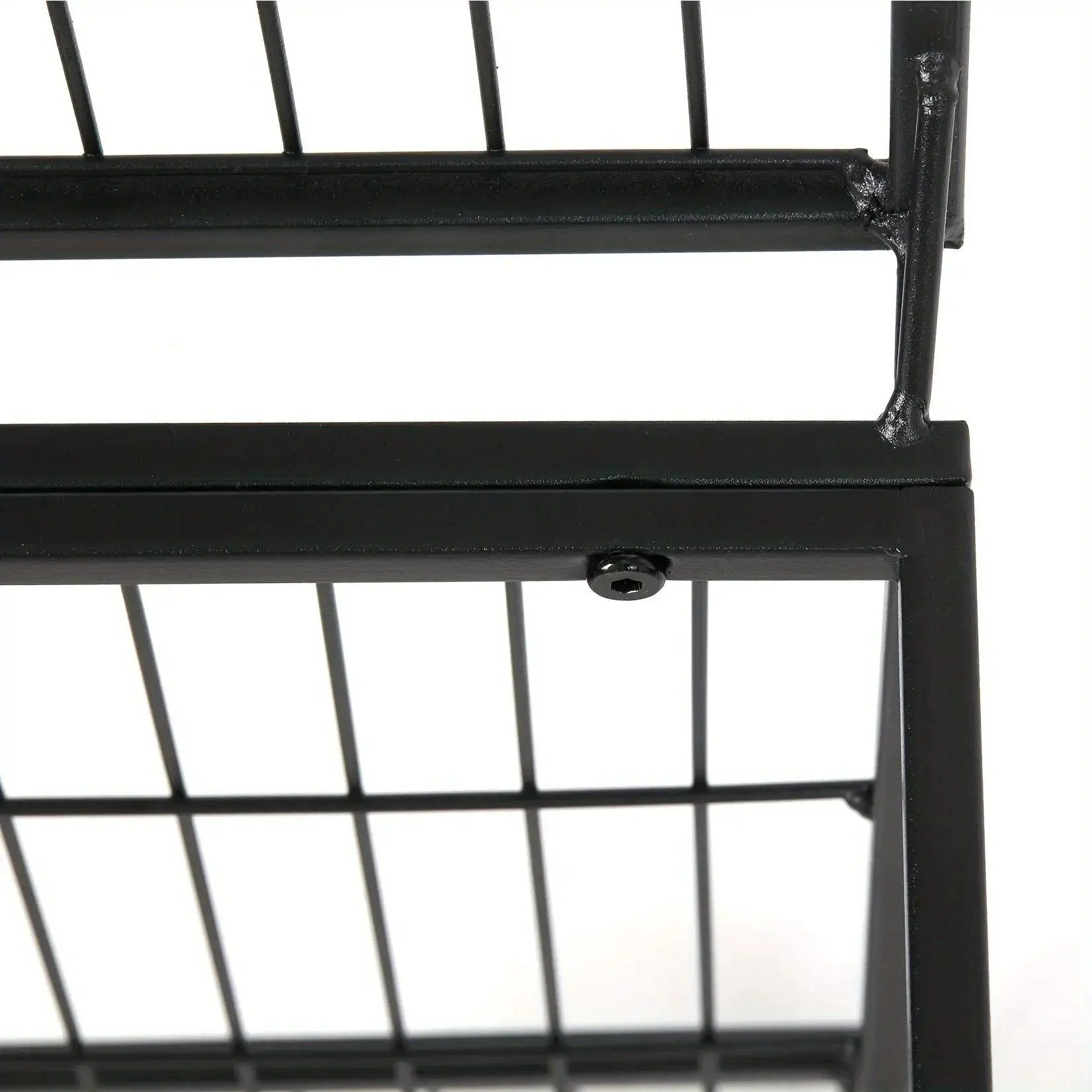 6-Tier Metal Garden Cart Plant Stand Iron Flower Display Rack by House Of Avana