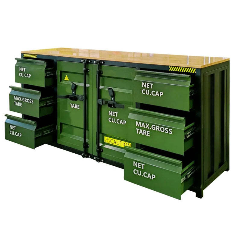 6.5ft Workbench Cabinet with 6 Drawers by Chery Industrial