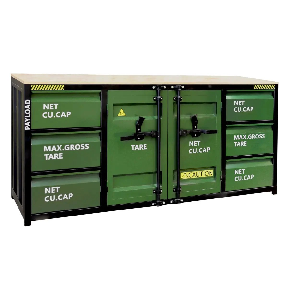 6.5ft Workbench Cabinet with 6 Drawers by Chery Industrial