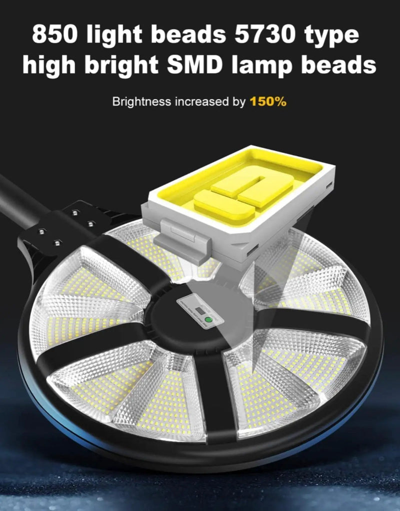 6000W Solar Street Light Outdoor Waterproof -Radar & Motion Sensing, Remote Control with 360° Wide Angle Lighting by Outdoor Solar Outlet