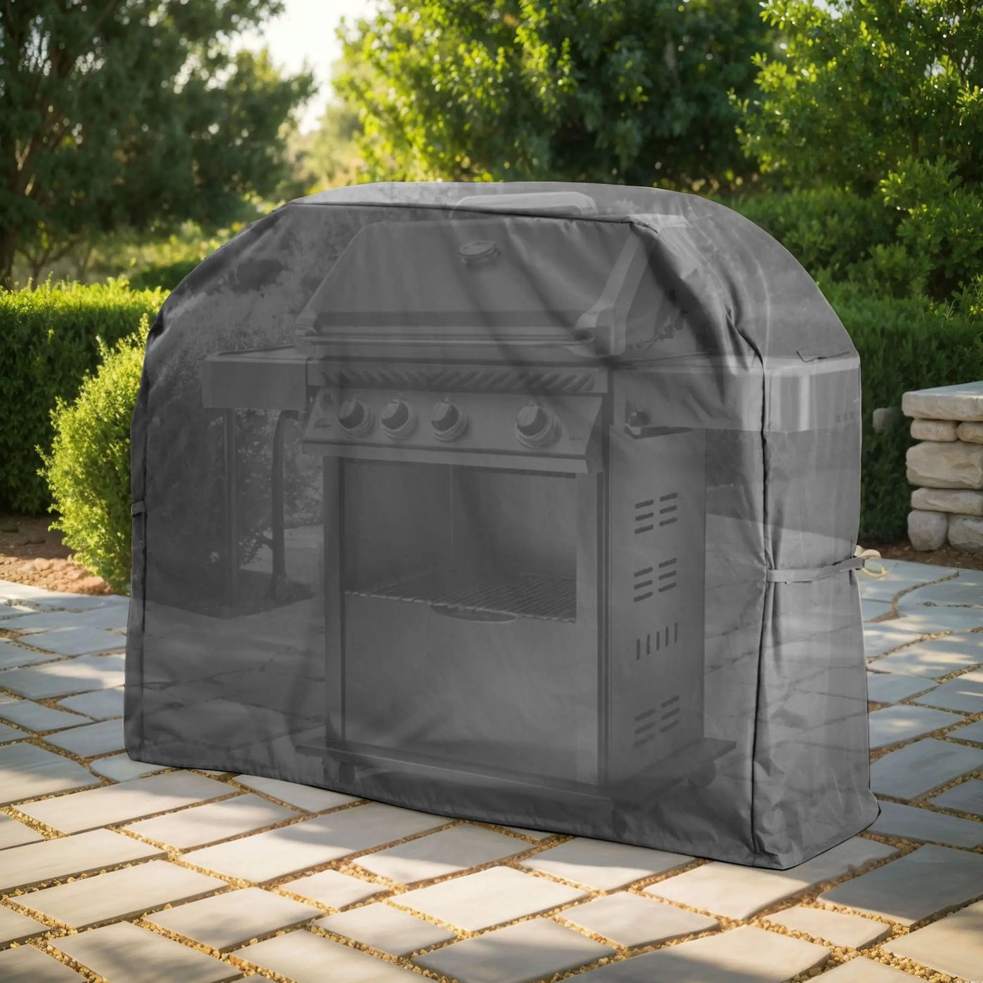 Shield Durable BBQ Grill Cover by HouseOfZazla