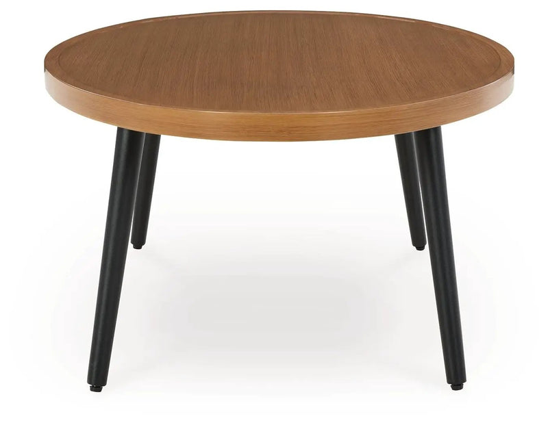 Horizon Hall - Cocktail Table - Two-tone Brown by Unique Piece Furniture