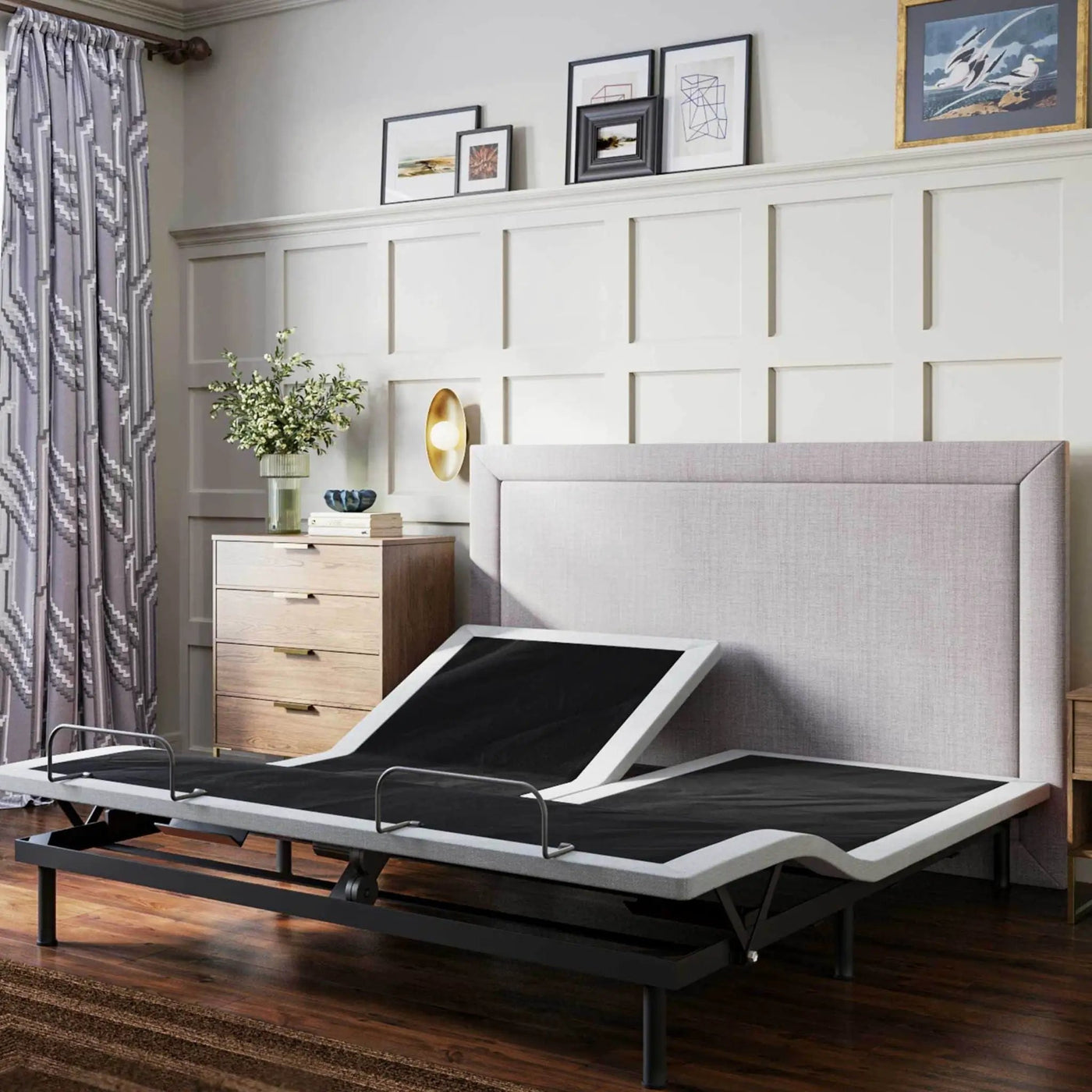 Btx4 - Flex Head Adjustable Bed Base With Head And Foot Position Adjustment by HouseOfZazla