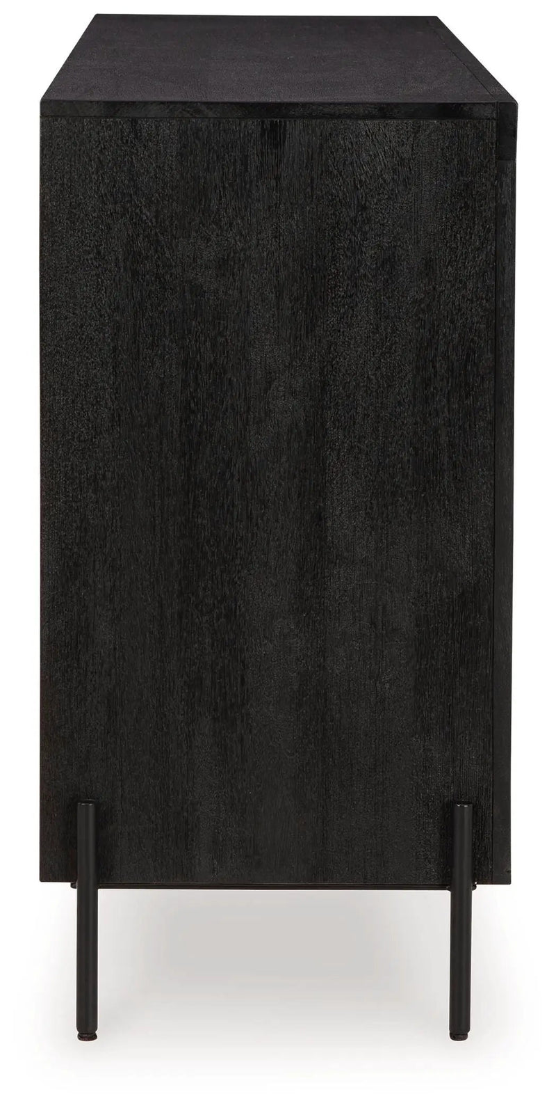 Vallisburg - Accent Cabinet - Black / Natural by Unique Piece Furniture