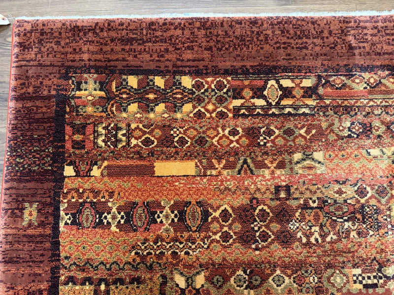 Couristan Rug 8x11 Brown Contemporary Wool Belgium Power Loomed Carpet by Jewel Rugs