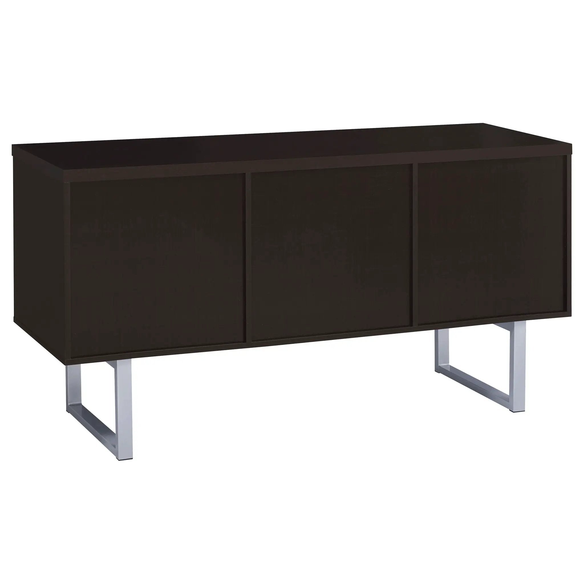 Lawtey 5-drawer Home Office Storage Credenza Cappuccino by Unique Piece Furniture
