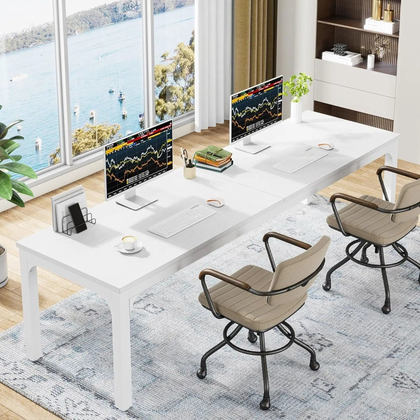 Rectangle Dining Table For 6 - 8 People by HouseOfZazla