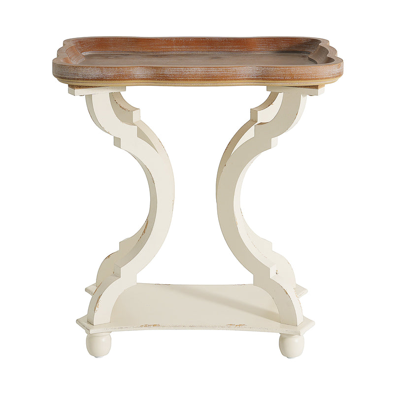 End Table Natural White by HouseOfZazla