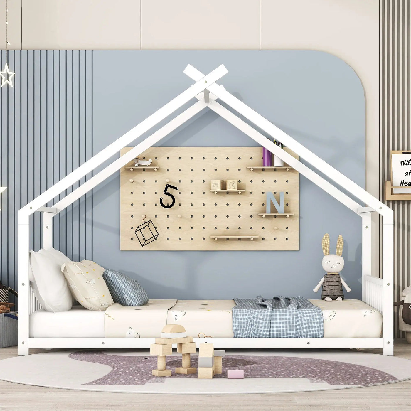 Metal House Bed by HouseOfZazla