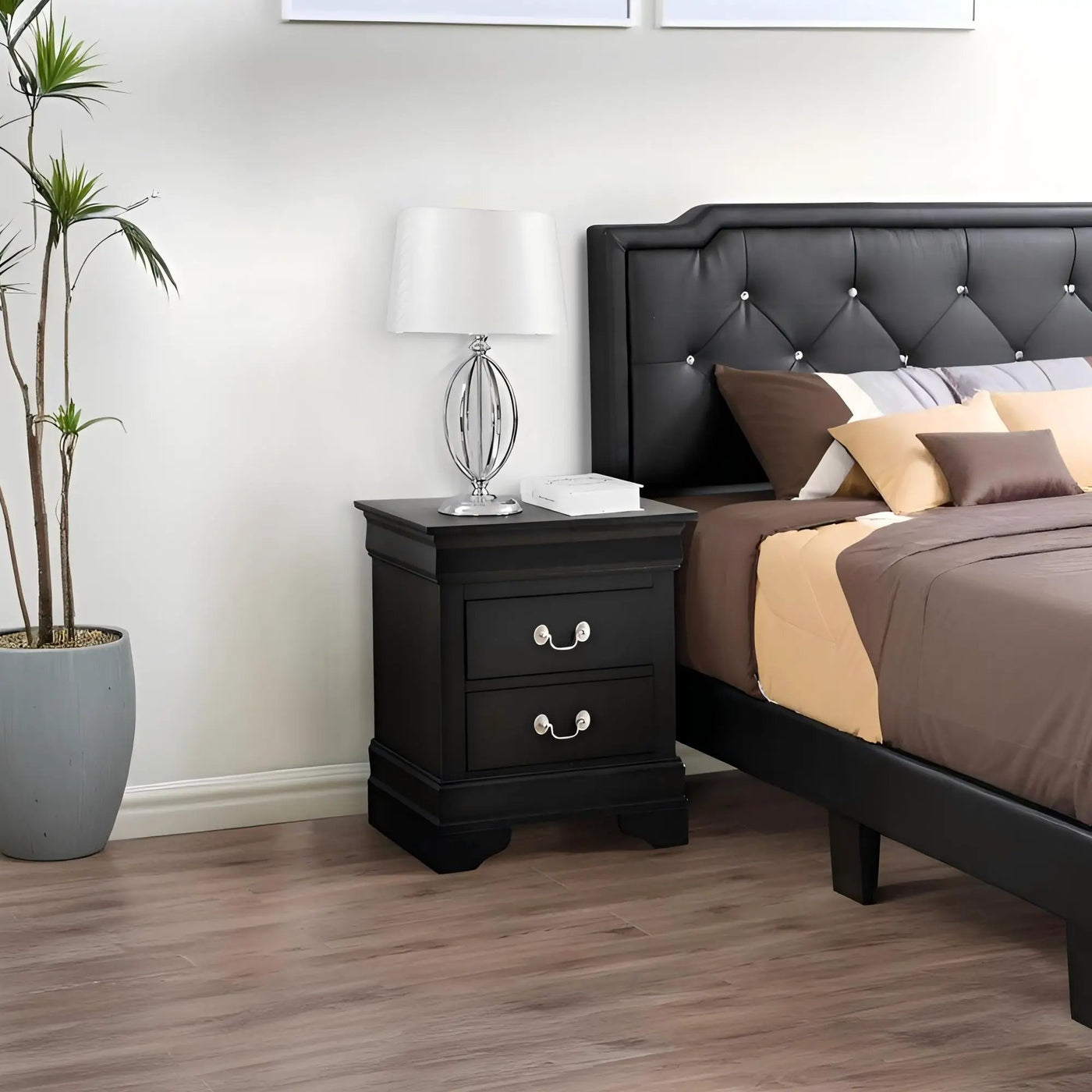 Traditional Style Bedroom Accent Nightstand by Unique Piece Furniture