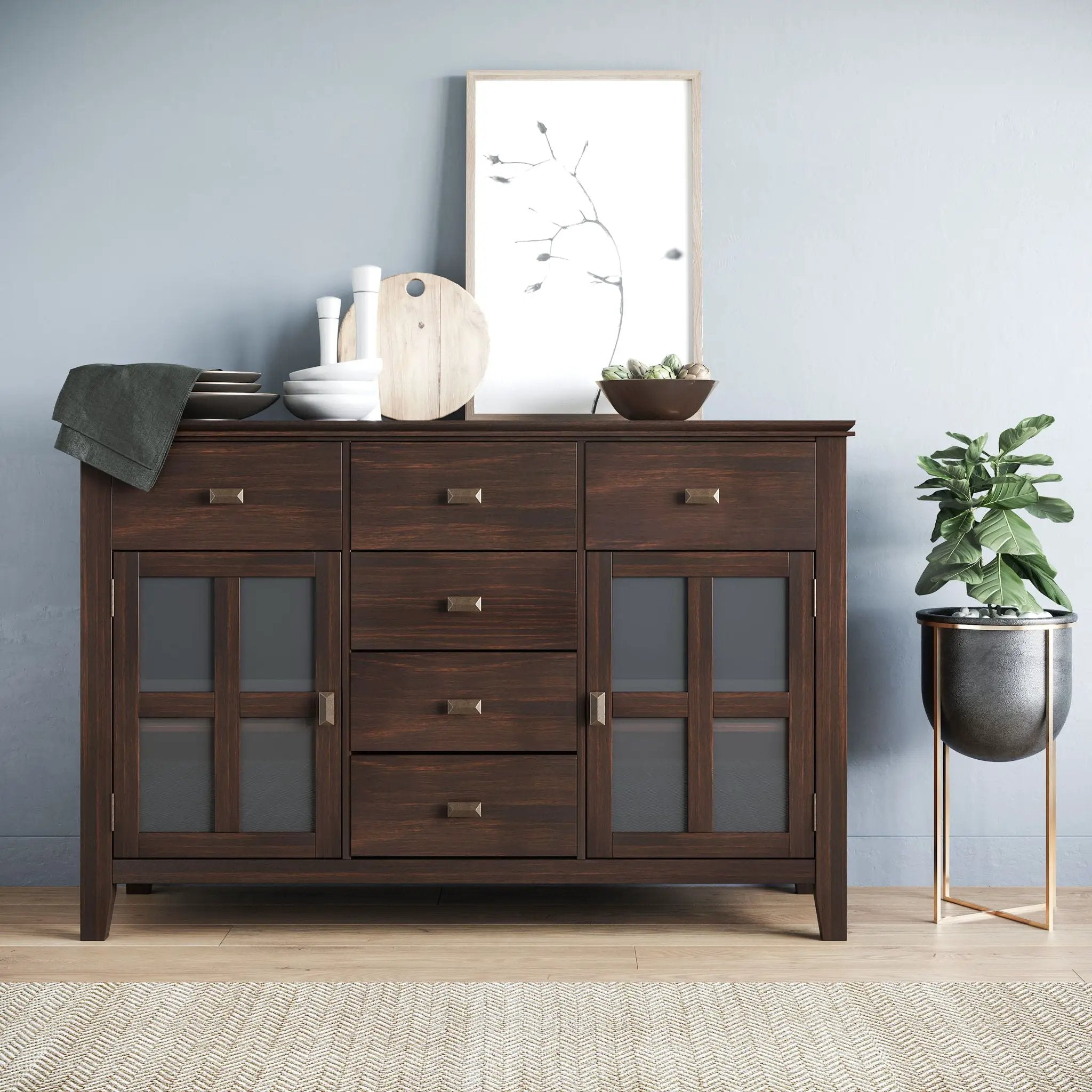 Artisan - Handcrafted Sideboard Buffet by HouseOfZazla