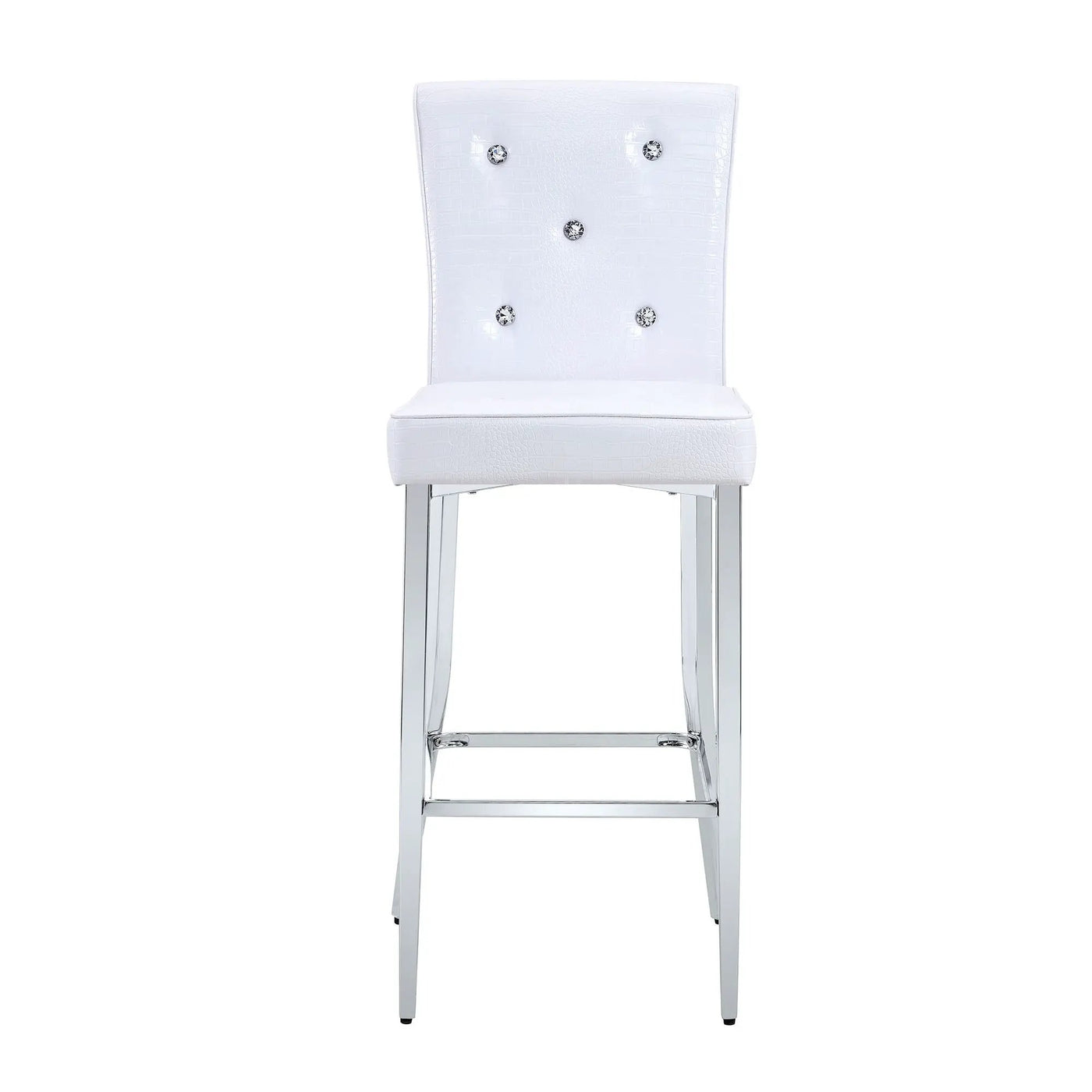 Bar Chairs & Crystal Clasp Design (Set of 2) by HouseOfZazla