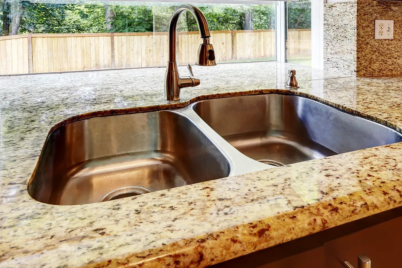 Stainless Steel Sink 40/60 (Double Bowl) by The Original Granite Bracket