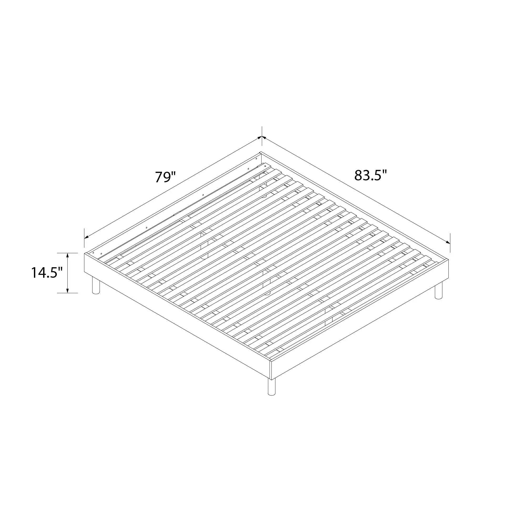 Cologne - Platform Bed