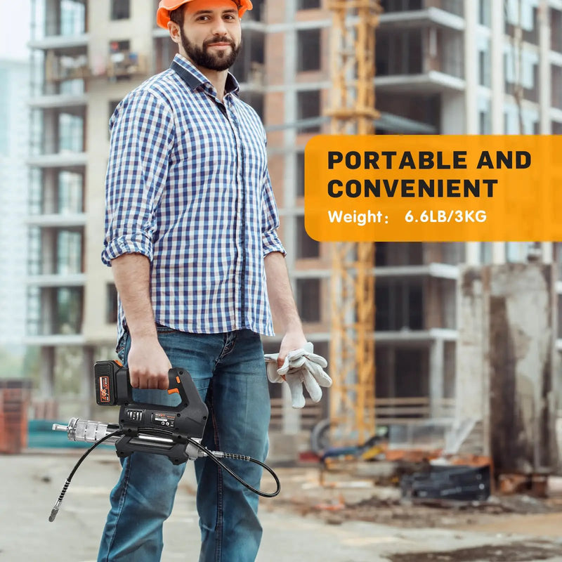 Cordless Heavy Equipment Grease Gun by HouseOfZazla