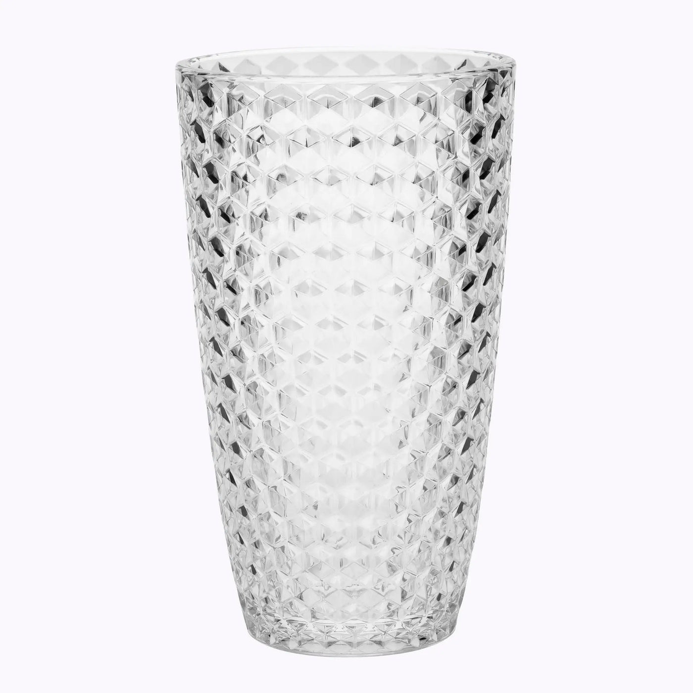 Leading Ware Diamond Cut Acrylic Drinking Glasses (Set of 4) by HouseOfZazla