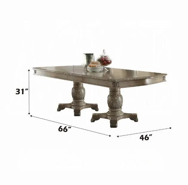 Chateau De Ville - Dining Table - Oak by HouseOfZazla