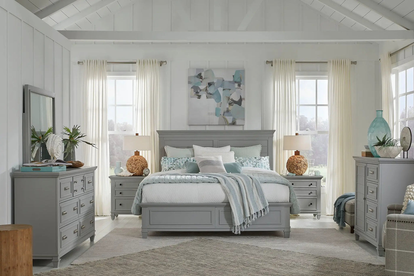 Charleston - Landscape Mirror by Unique Piece Furniture