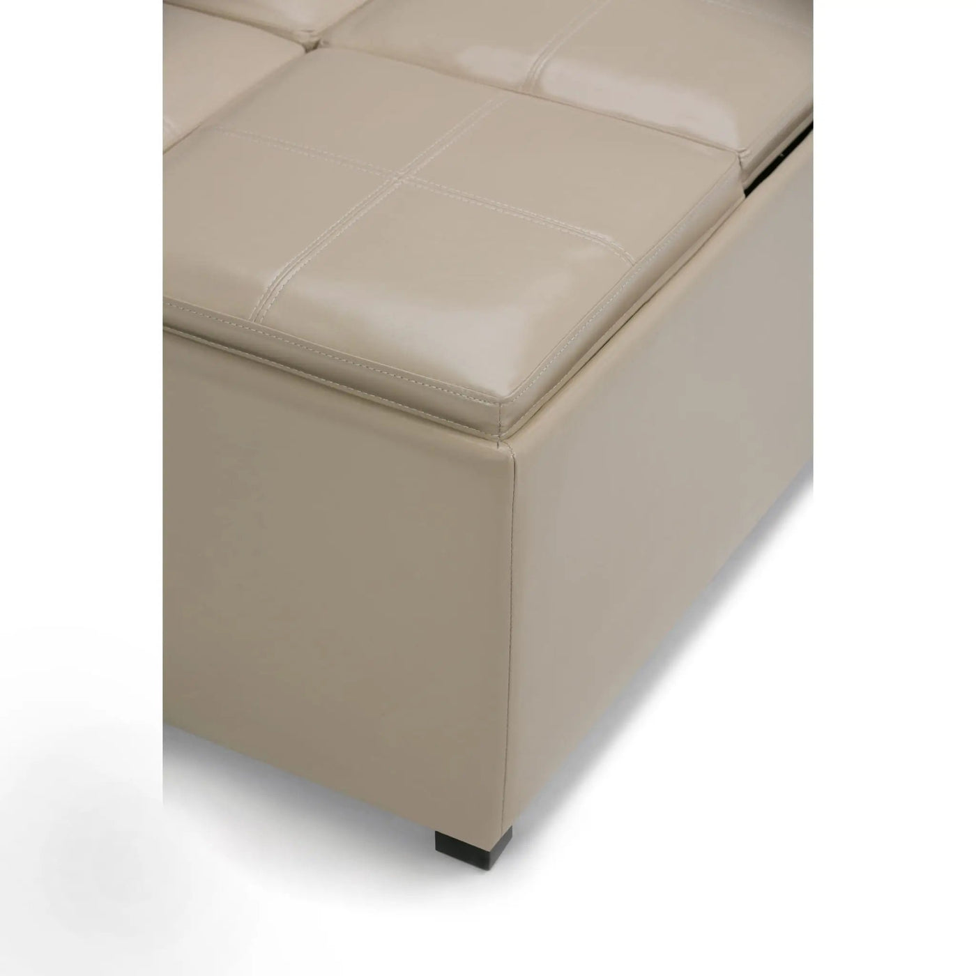 Avalon - Square Coffee Table, Storage Ottoman by HouseOfZazla