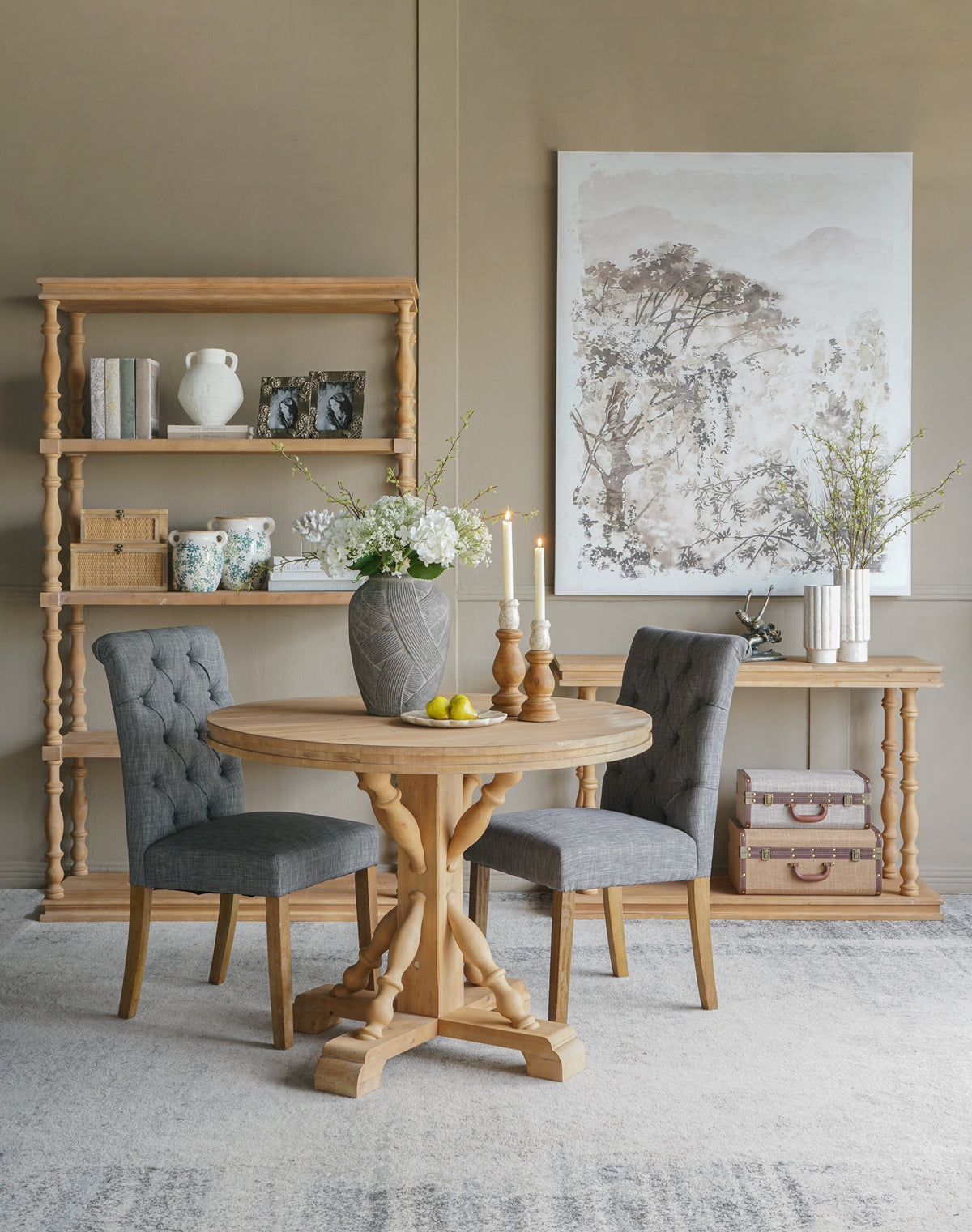 42x32 Round Dining Table, photo 7 of 9