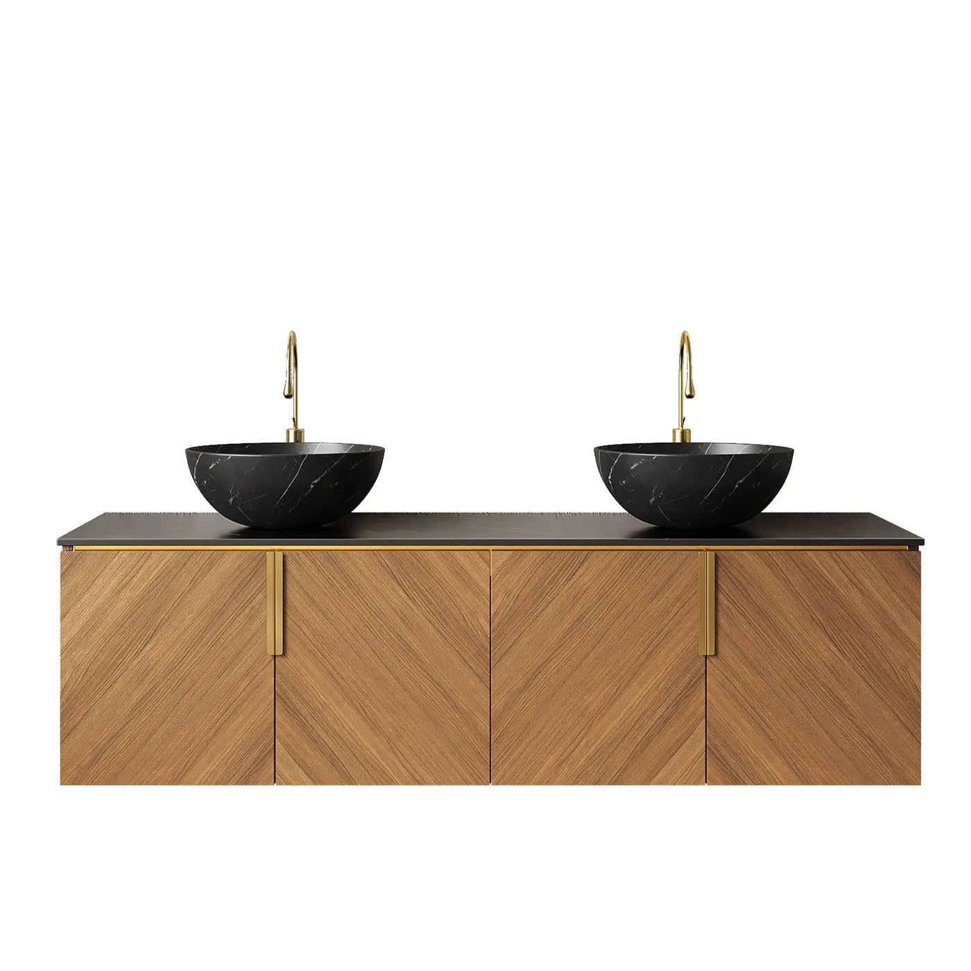 Arai 60" Bathroom Vanity & Sinks by HouseOfZazla