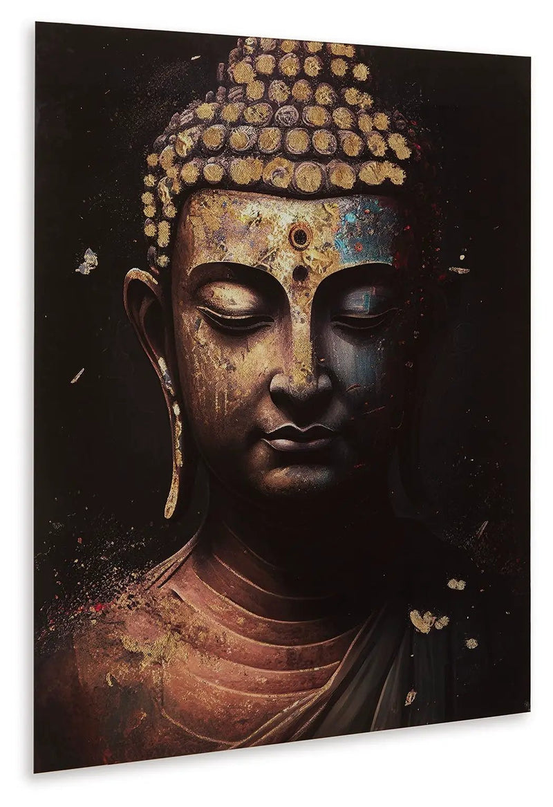 Caymoore - Wall Art - Black / Gold Finish by Unique Piece Furniture