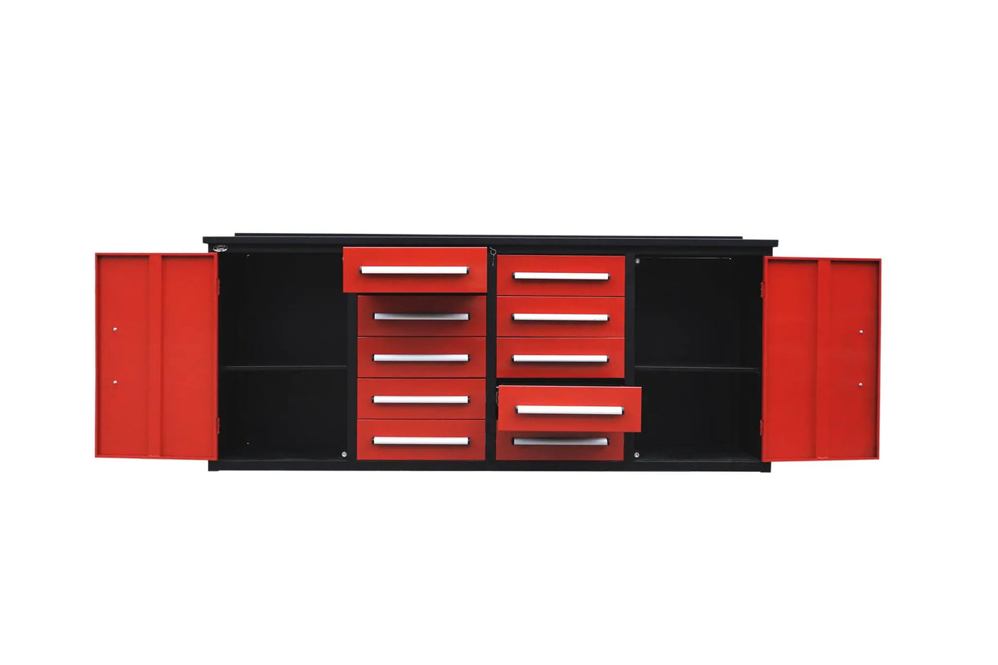 Storage Cabinets With Workbench (With 10 Drawers And 2 Cabinets) by HouseOfZazla