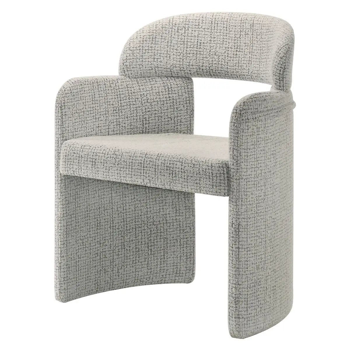 Kyree - Arm Chair (Set of 2) - Chenille & Walnut by Unique Piece Furniture