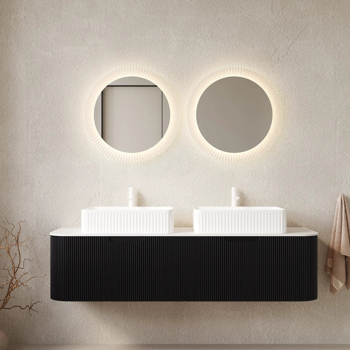 Dina 60" Bathroom Vanity & Sinks by HouseOfZazla