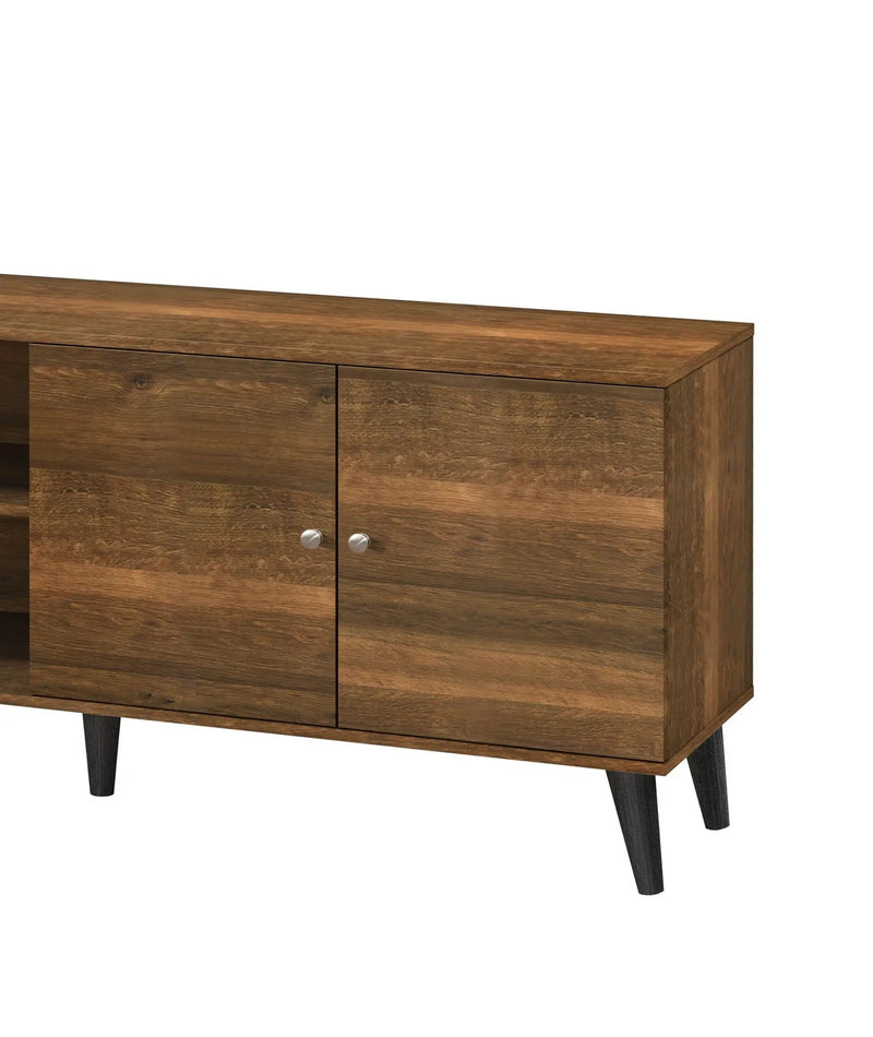 Amidon - TV Stand, With 2 Storage Shelves And 1 Cabinet by Unique Piece Furniture
