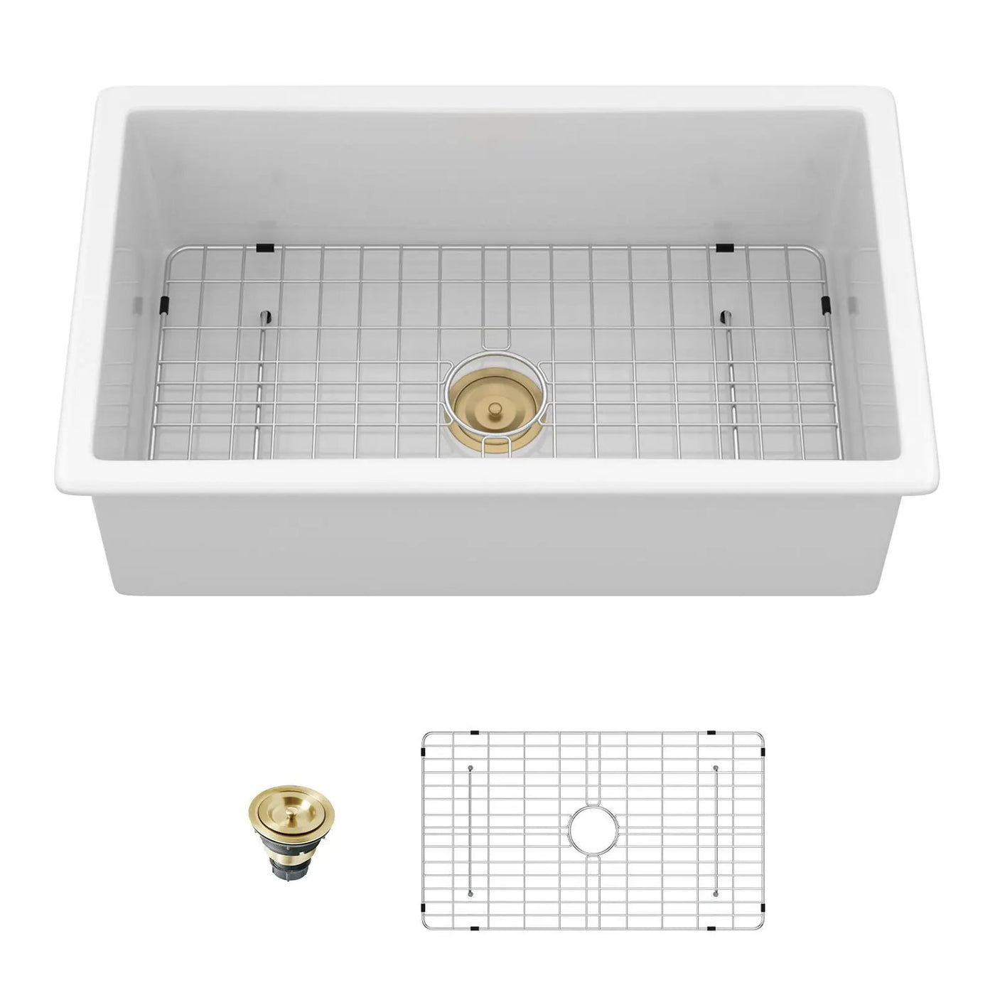 Rectangular Deep Single Bowl Kitchen Sink by HouseOfZazla