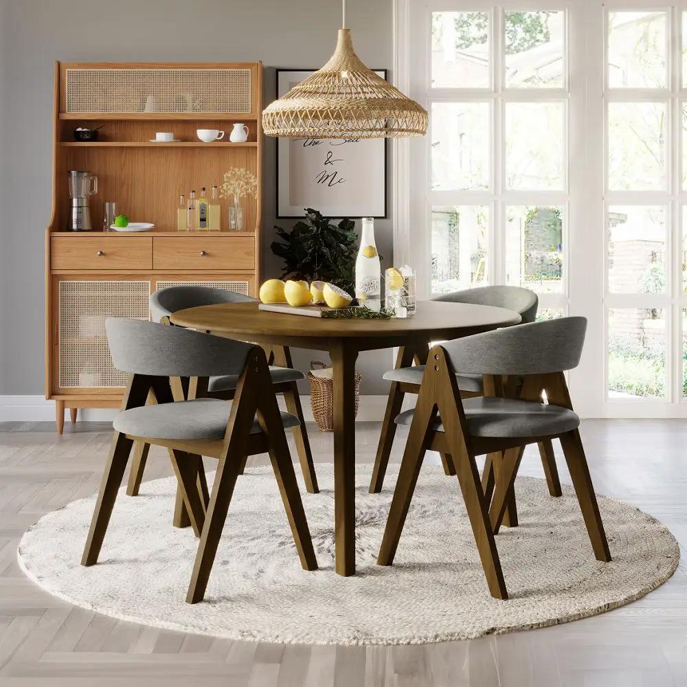 Keiki - Side Chair (Set of 2) - Walnut by Unique Piece Furniture