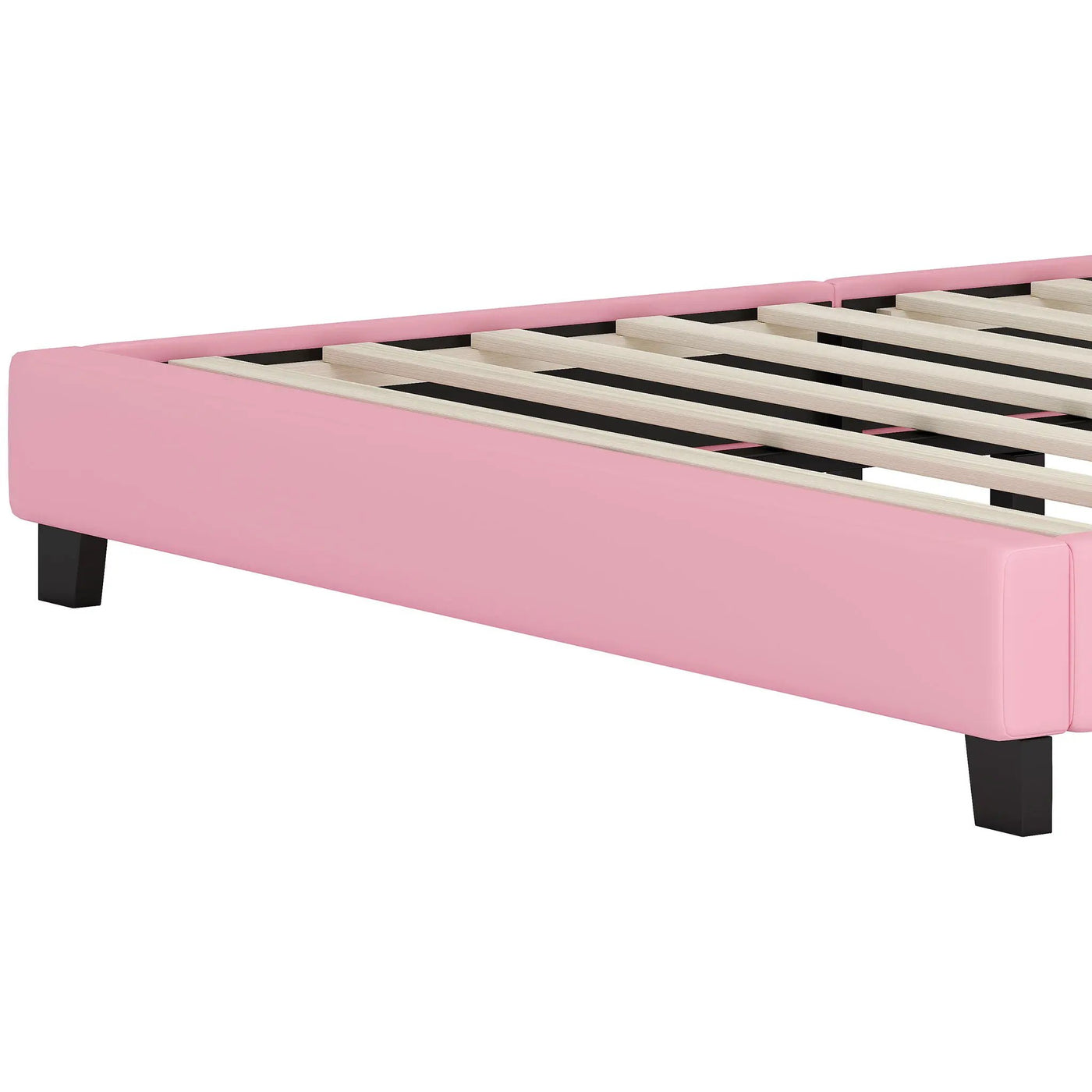 Upholstered Princess Platform Bed With Crown Headboard by HouseOfZazla