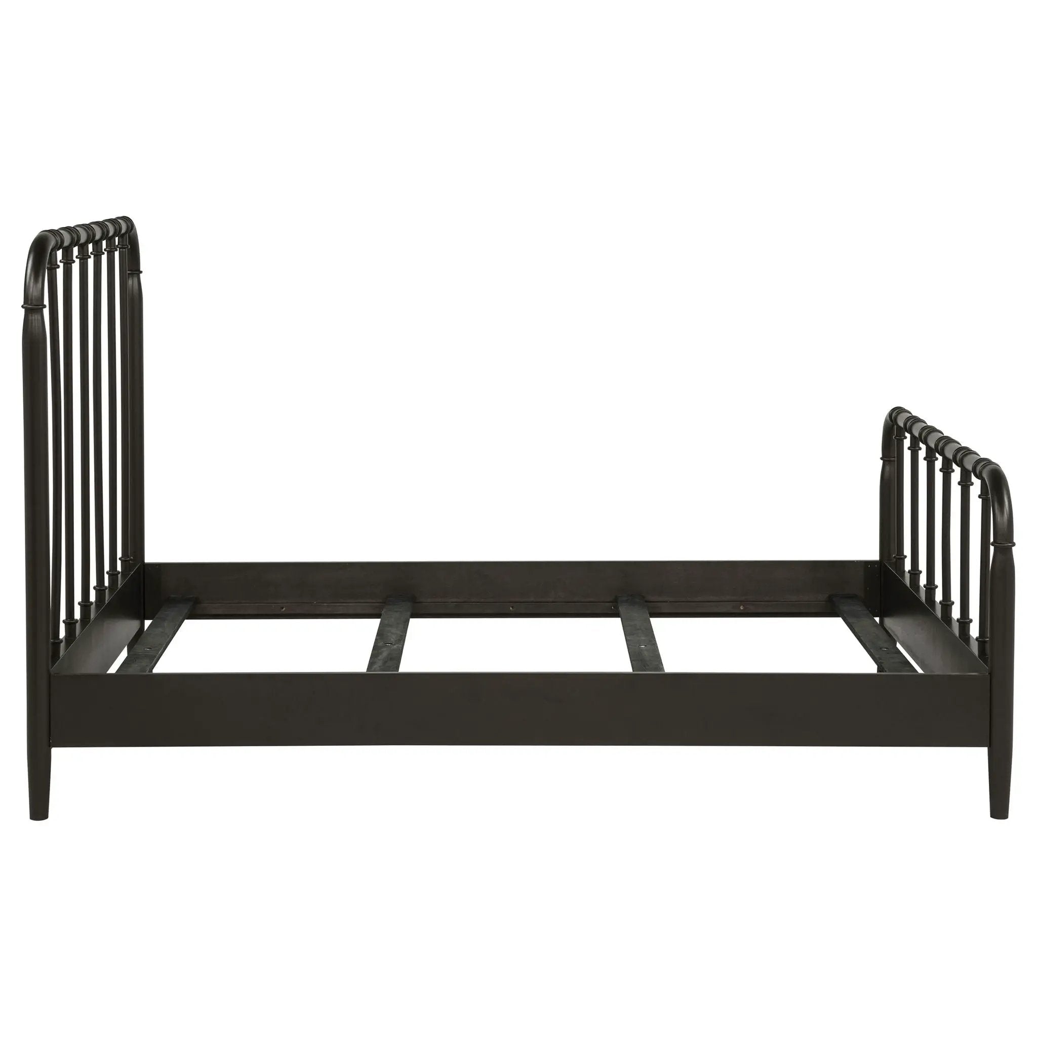 Rocco All Wood Water Pipe Open Frame Full Bed Dark Bronze by Unique Piece Furniture