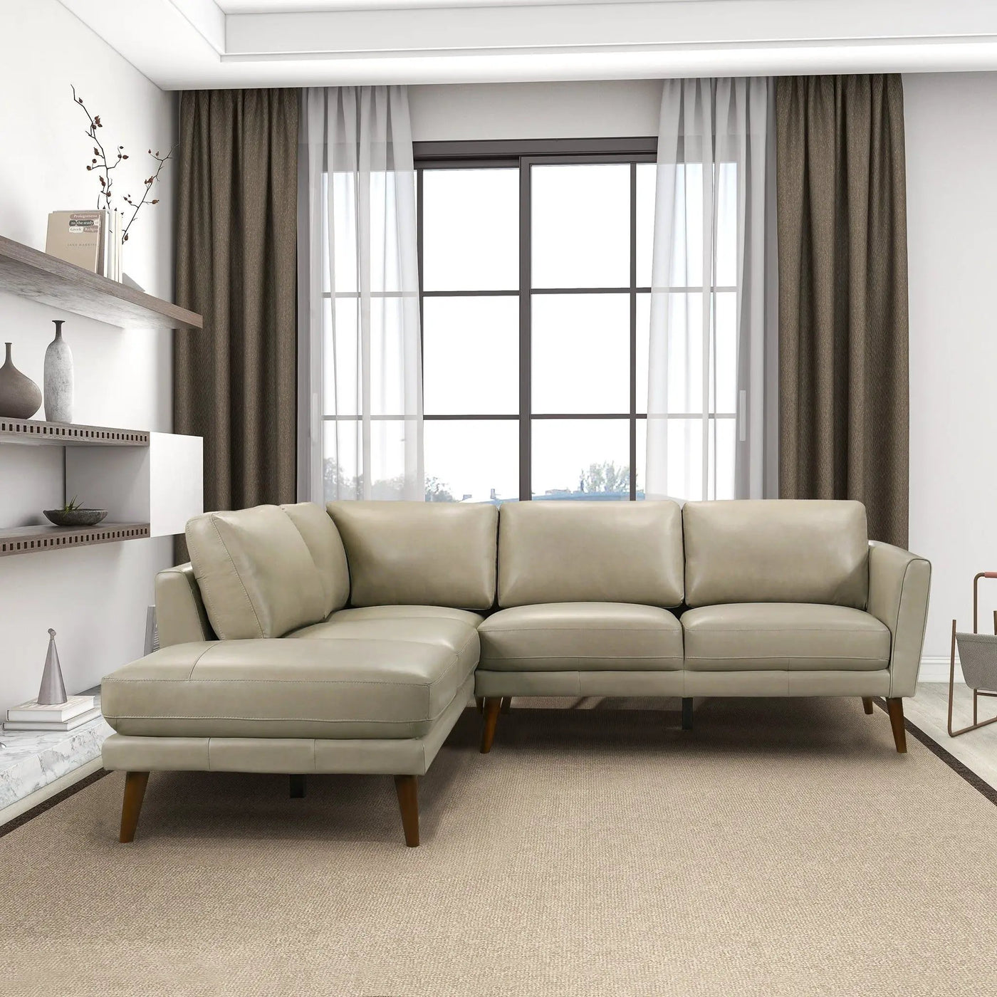 Benson - Sectional Sofa With Chaise by Unique Piece Furniture