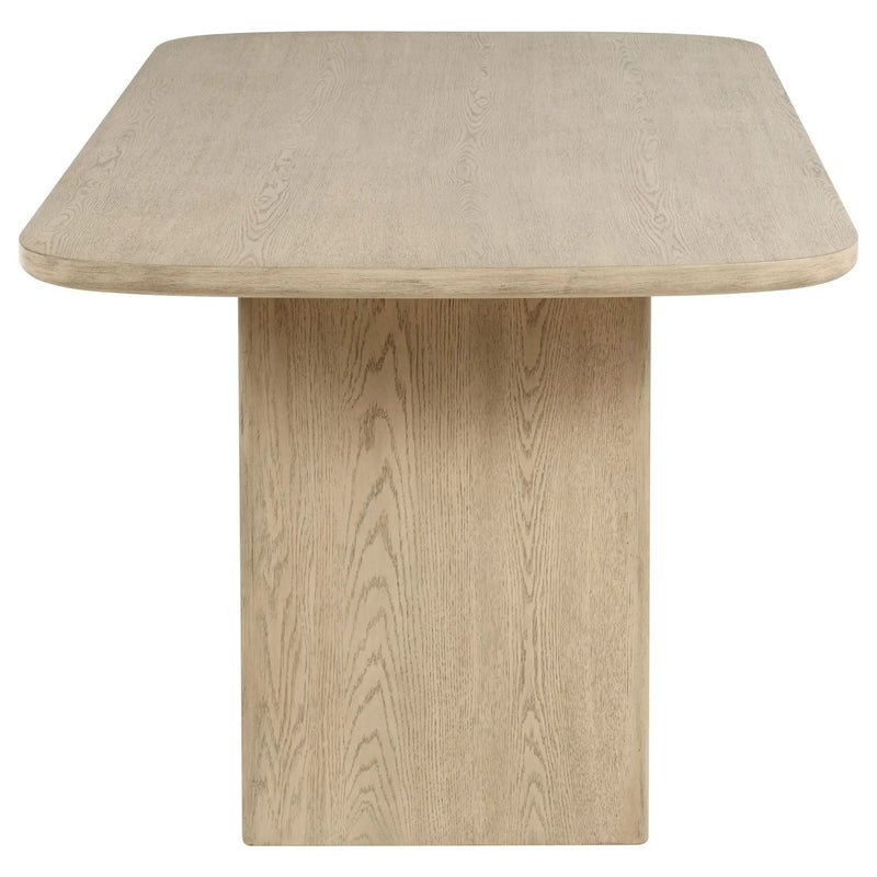 Kailani 7-piece Wood Counter Height Dining Set Beige Oak by Unique Piece Furniture