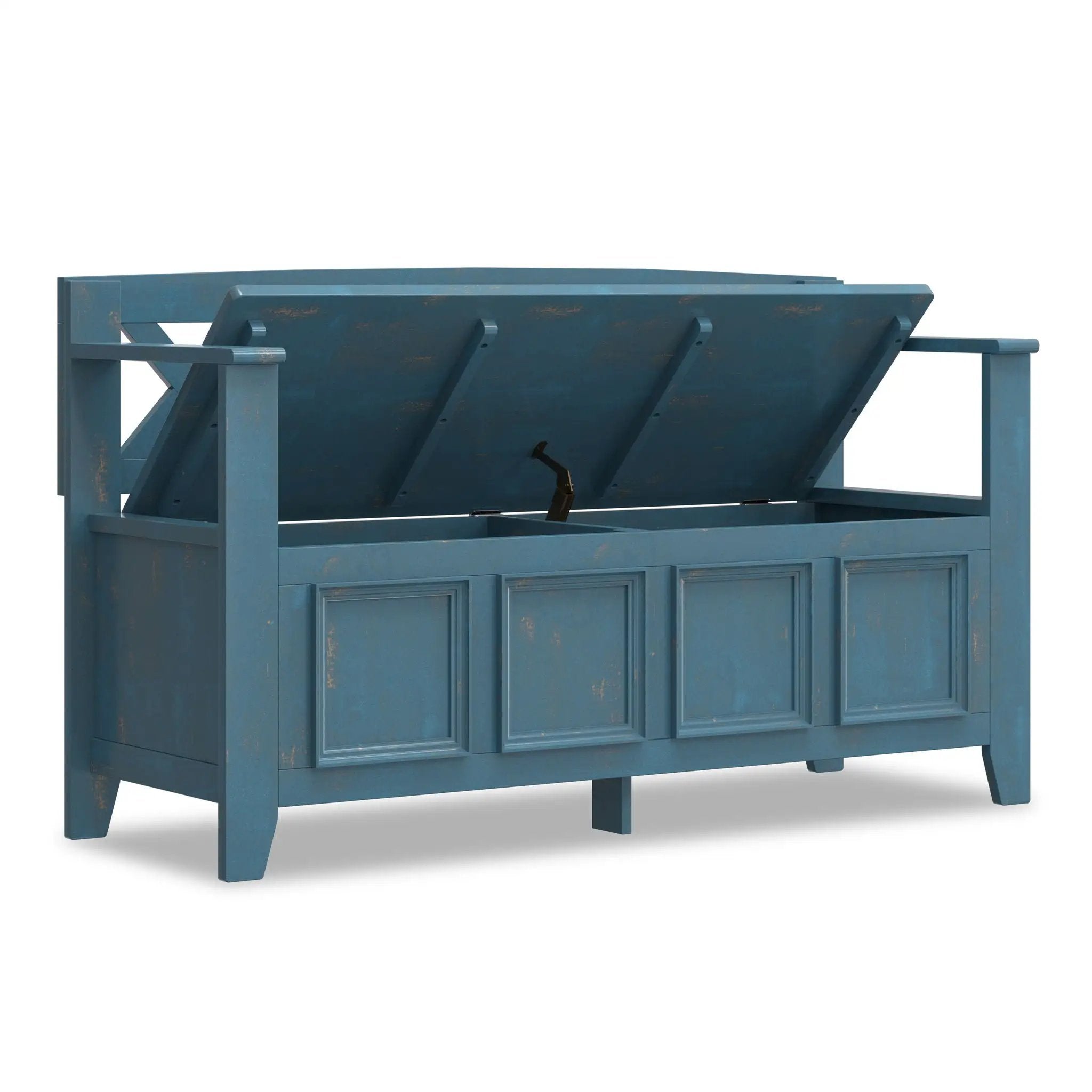 Amherst - Handcrafted Entryway Storage Bench by HouseOfZazla